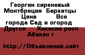 Георгин сиреневый. Монтбреция. Бархатцы.  › Цена ­ 100 - Все города Сад и огород » Другое   . Хакасия респ.,Абакан г.